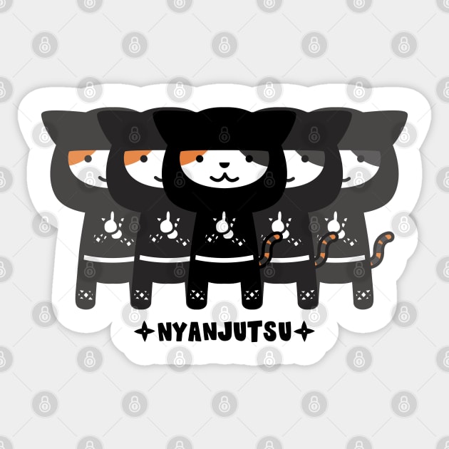 nyanjutsu#1 Sticker by RK58